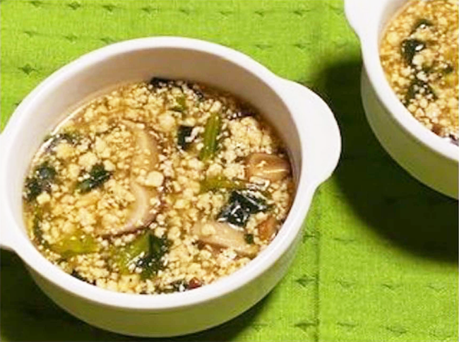 カラダの内側にパワーを☆とろ~り SOYスープ